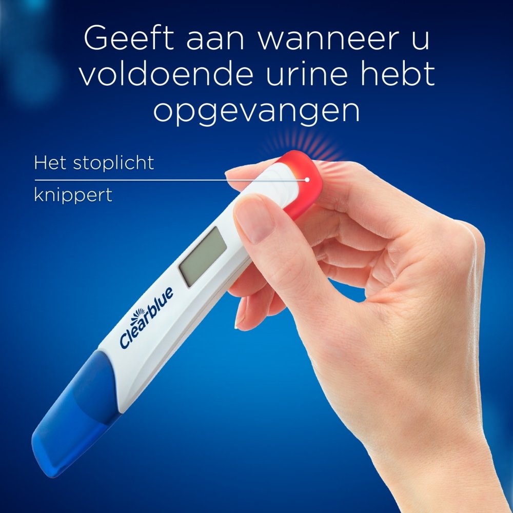 stoplichtfunctie clearblue