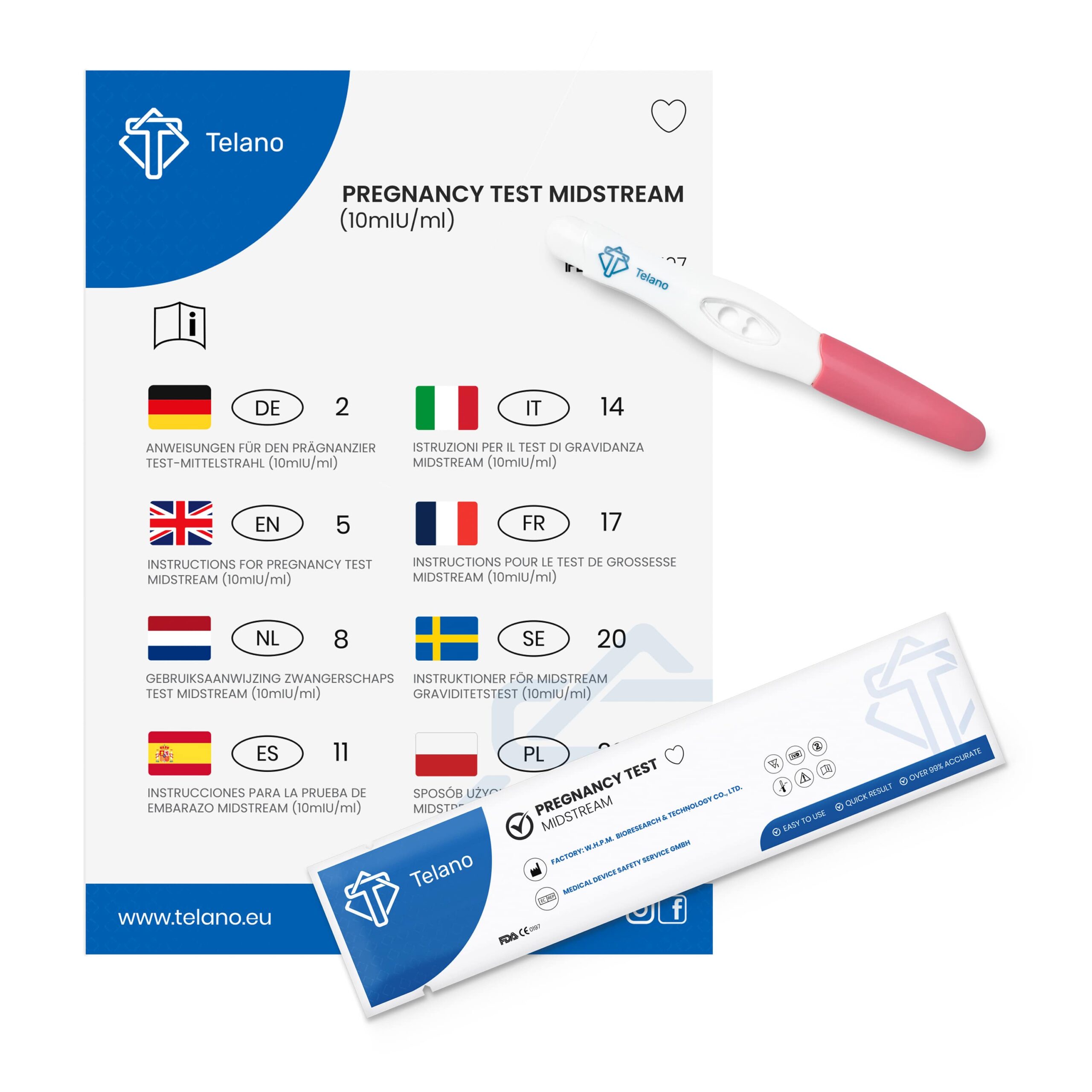 handleiding zwangerschapstest