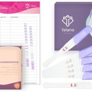 50 stuks Ovulatietest Dipstick+ 6x zwangerschapstest Midstream Premium Voordeelpakket