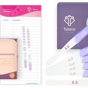 30 stuks Ovulatietest Dipstick+ 6x zwangerschapstest Midstream Premium Voordeelpakket
